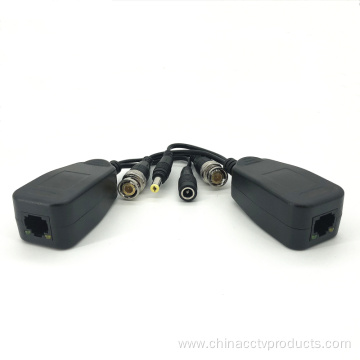 1ch Video Baluns DC12V Video Transmitter and Receiver